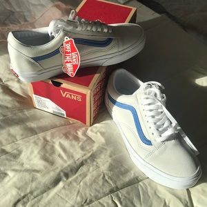 Vans old skool leather men’s sz 9